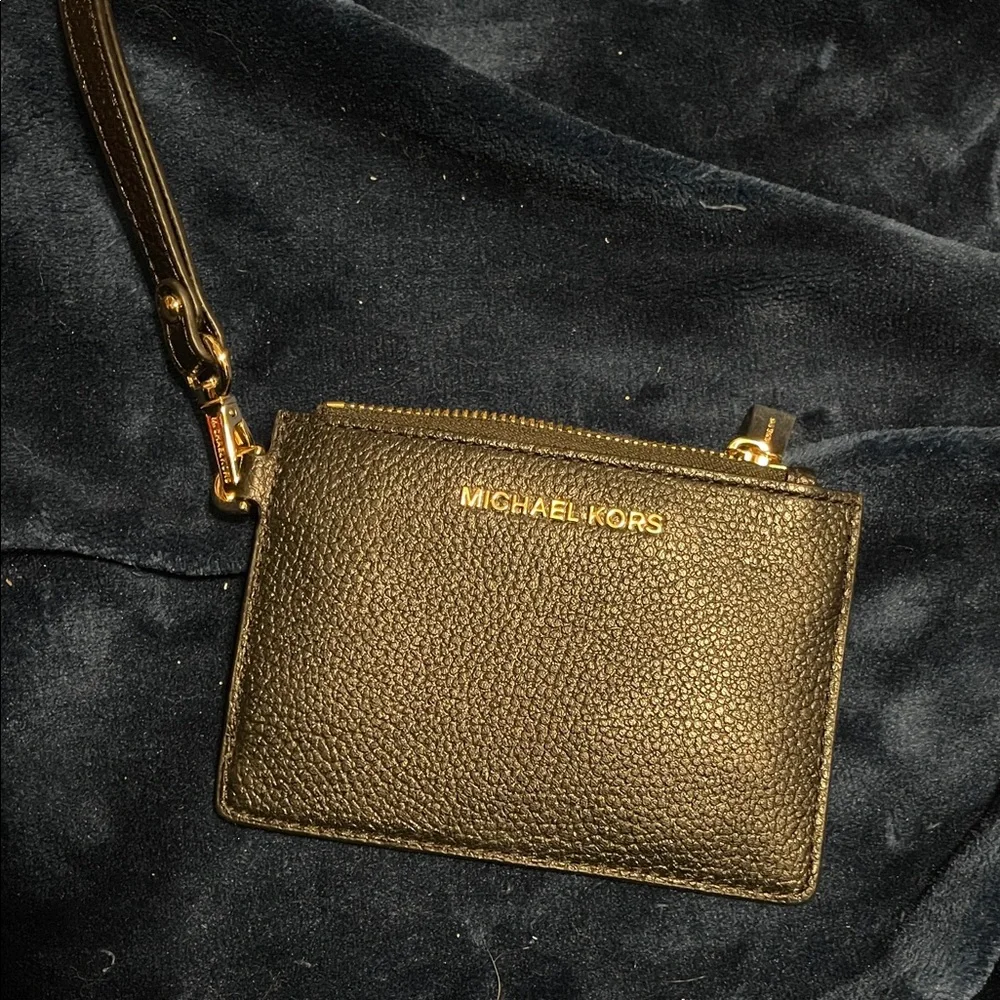 Michael Kors Black Wristlet